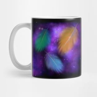 Galaxy feathers Mug